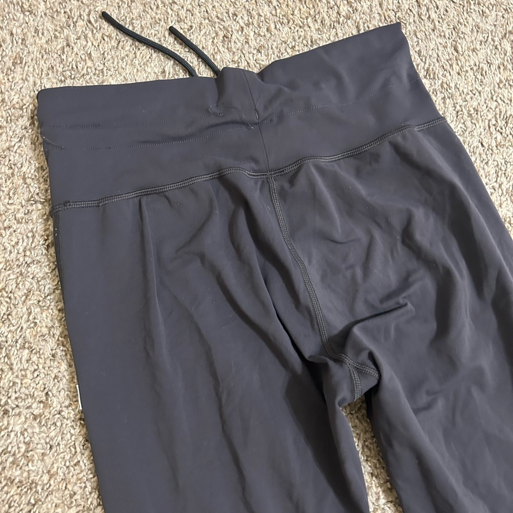Vuori Drawstring Waist Daily Sport Leggings Pants Azure Grey Women's Travel Yoga - Picture 5 of 9